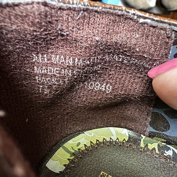 Bongo lace up brown bootie  shoes. Size 7.5 - Picture 11 of 14